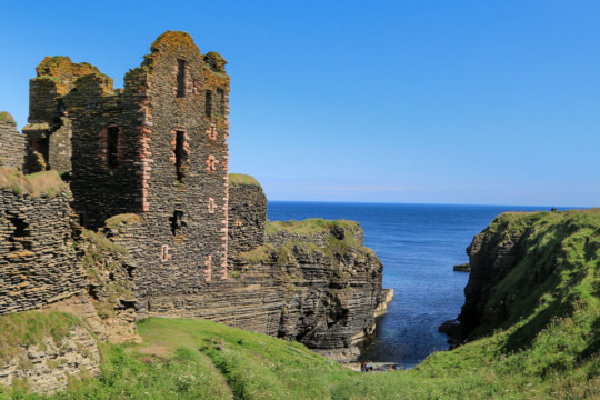 Castle Sinclair Girnigoe Noss Head Castle Sinclair Girnigoe