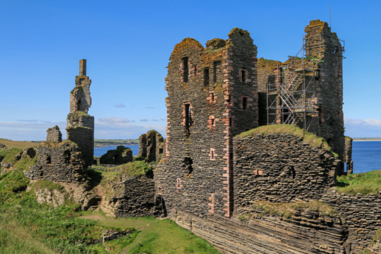 Castle Sinclair Girnigoe Noss Head Castle Sinclair Girnigoe
