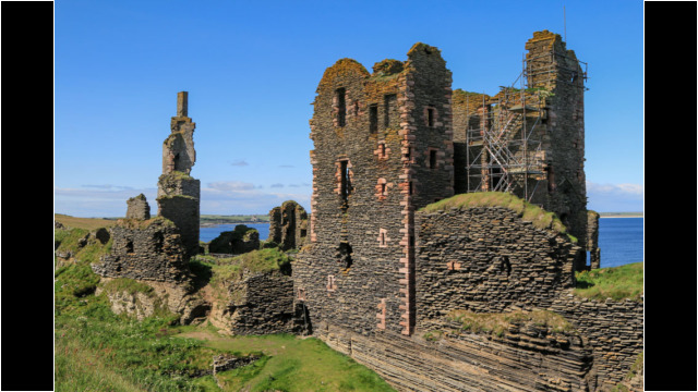 Castle Sinclair Girnigoe Noss Head Castle Sinclair Girnigoe