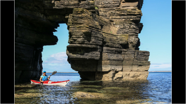 North coast of Noss Head Sea Kayak Noss Head