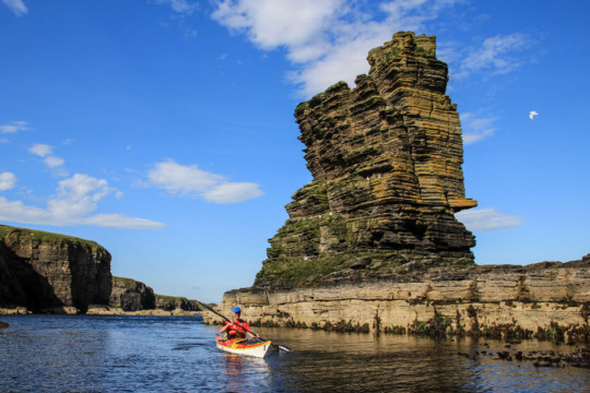 North coast of Noss Head Sea Kayak Noss Head