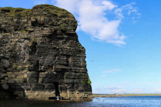 Noss Head coastline Sea Kayak Noss Head