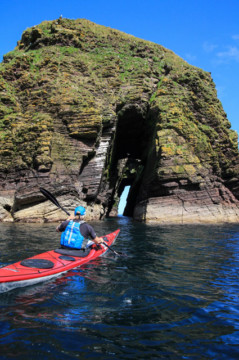 The Brough & it's Arch Sea Kayak Whaligoe The Brough Arch