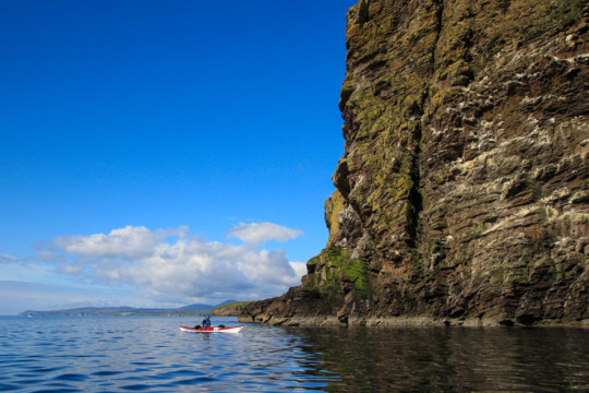 Looking south towards Helmsdale Sea Kayak Whaligoe