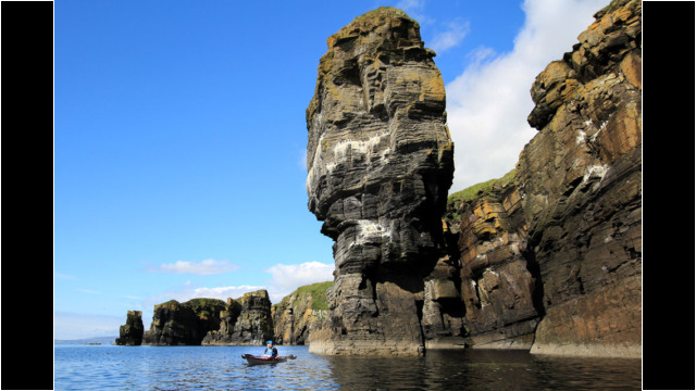 The Stacks near Lybster Sea Kayak Whaligoe Stack