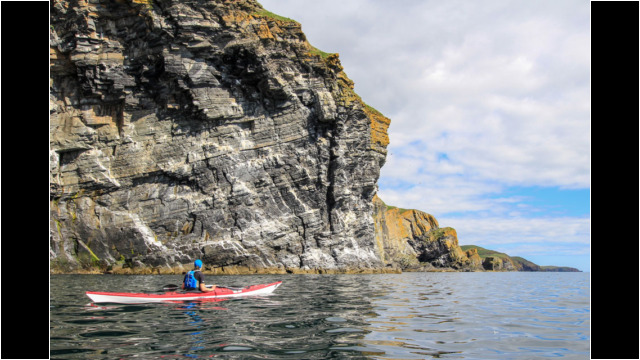 Whaligoe coastline Sea Kayak Whaligoe