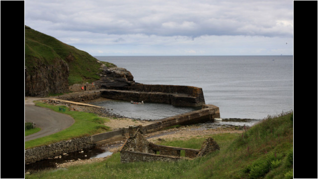 Latheronwheel Harbour Sea Kayak Dunbeath to Lybster Latheronwheel