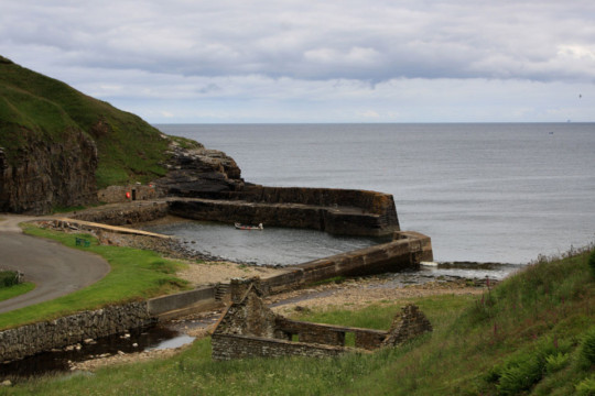 Latheronwheel Harbour Sea Kayak Dunbeath to Lybster Latheronwheel