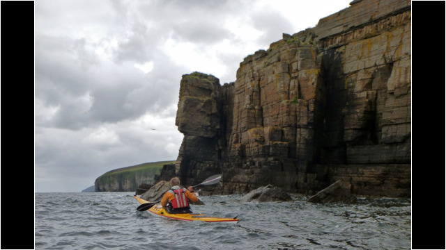 Cliffs at Latheronwheel Sea Kayak Dunbeath to Lybster Latheronwheel