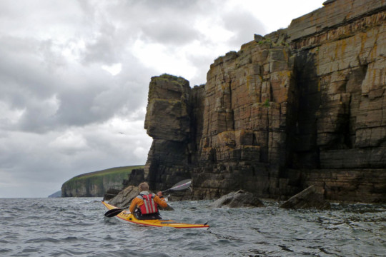 Cliffs at Latheronwheel Sea Kayak Dunbeath to Lybster Latheronwheel