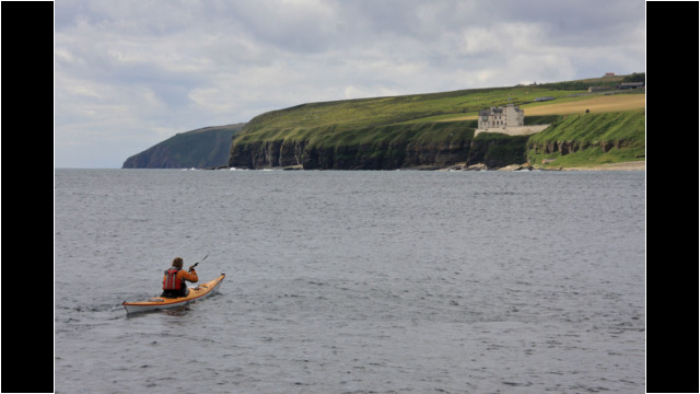 Dunbeath Castle Sea Kayak Helmsdale to Dunbeath Dunbeath Castle