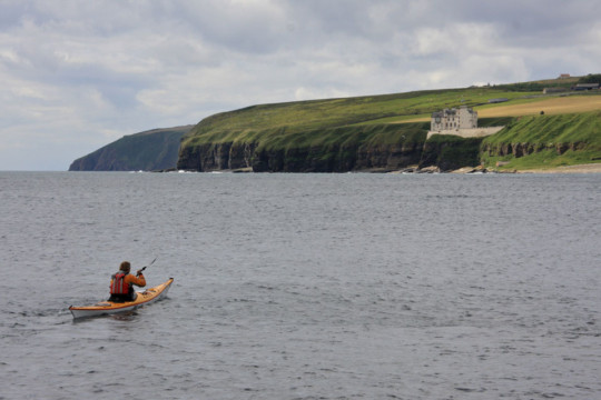 Dunbeath Castle Sea Kayak Helmsdale to Dunbeath Dunbeath Castle