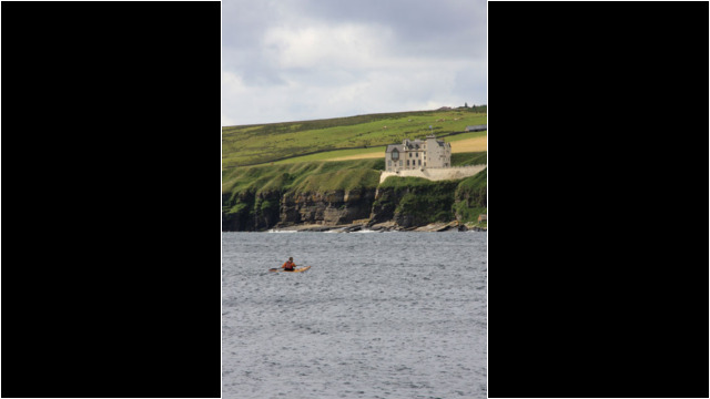 Dunbeath Castle Sea Kayak Helmsdale to Dunbeath Dunbeath Castle