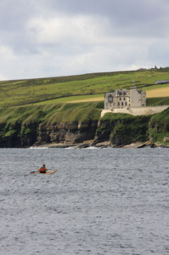 Dunbeath Castle Sea Kayak Helmsdale to Dunbeath Dunbeath Castle