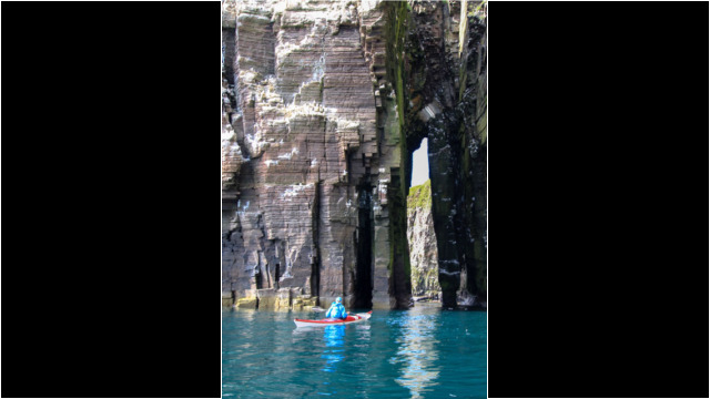 An Dun's Arch Sea Kayak Helmsdale to Dunbeath An Dun Arch