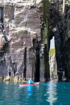 An Dun's Arch Sea Kayak Helmsdale to Dunbeath An Dun Arch