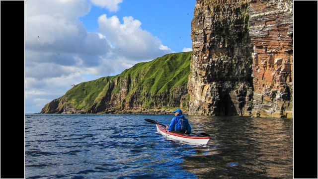 Looking towards Berriedale Sea Kayak Helmsdale to Dunbeath