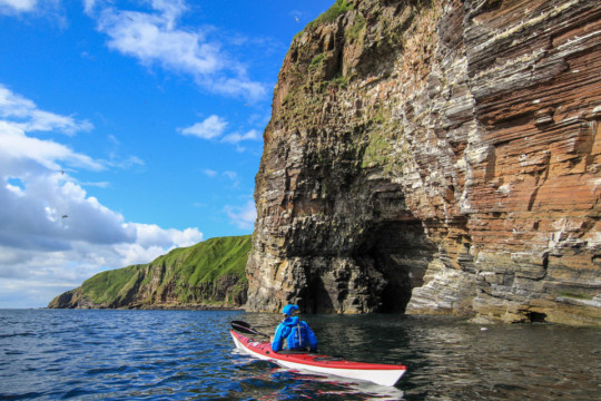 Cliffs & caves Sea Kayak Helmsdale to Dunbeath