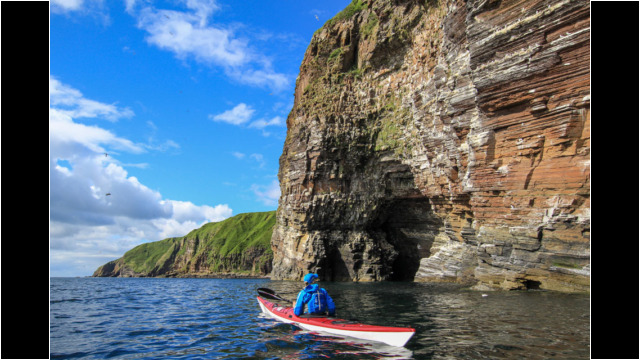 Cliffs & caves Sea Kayak Helmsdale to Dunbeath