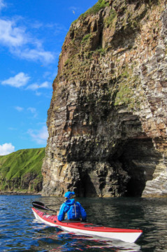 Cliffs & caves Sea Kayak Helmsdale to Dunbeath