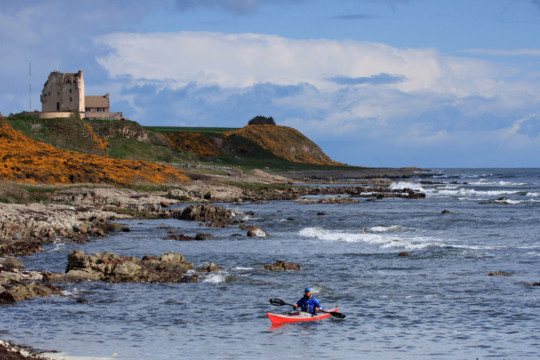 Tarbet Ness's Southern coastline Sea Kayak Tarbat Ness