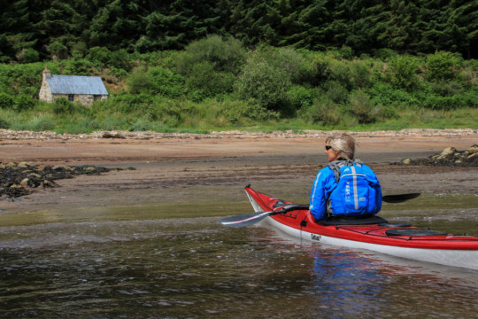 Eathie Salmon Station Sea Kayak Sutors Stacks Eathie Salmon Station