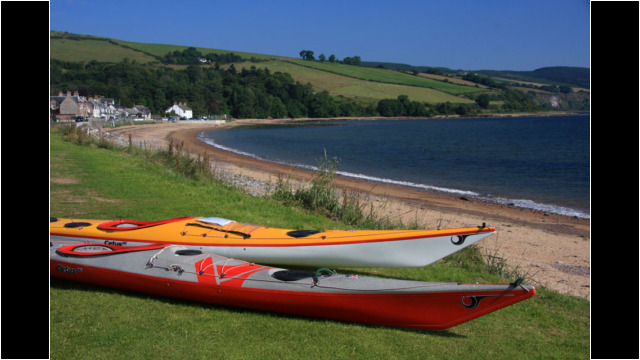 Rosemarkie launch site Sea Kayak Chanonry Point Rosemarkie