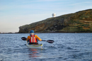 Covesea Lookout Tower Sea Kayak Burghead to Lossiemouth