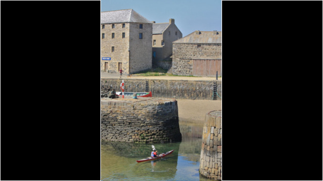 Portsoy harbour Sea Kayak Redhythe Point Portsoy